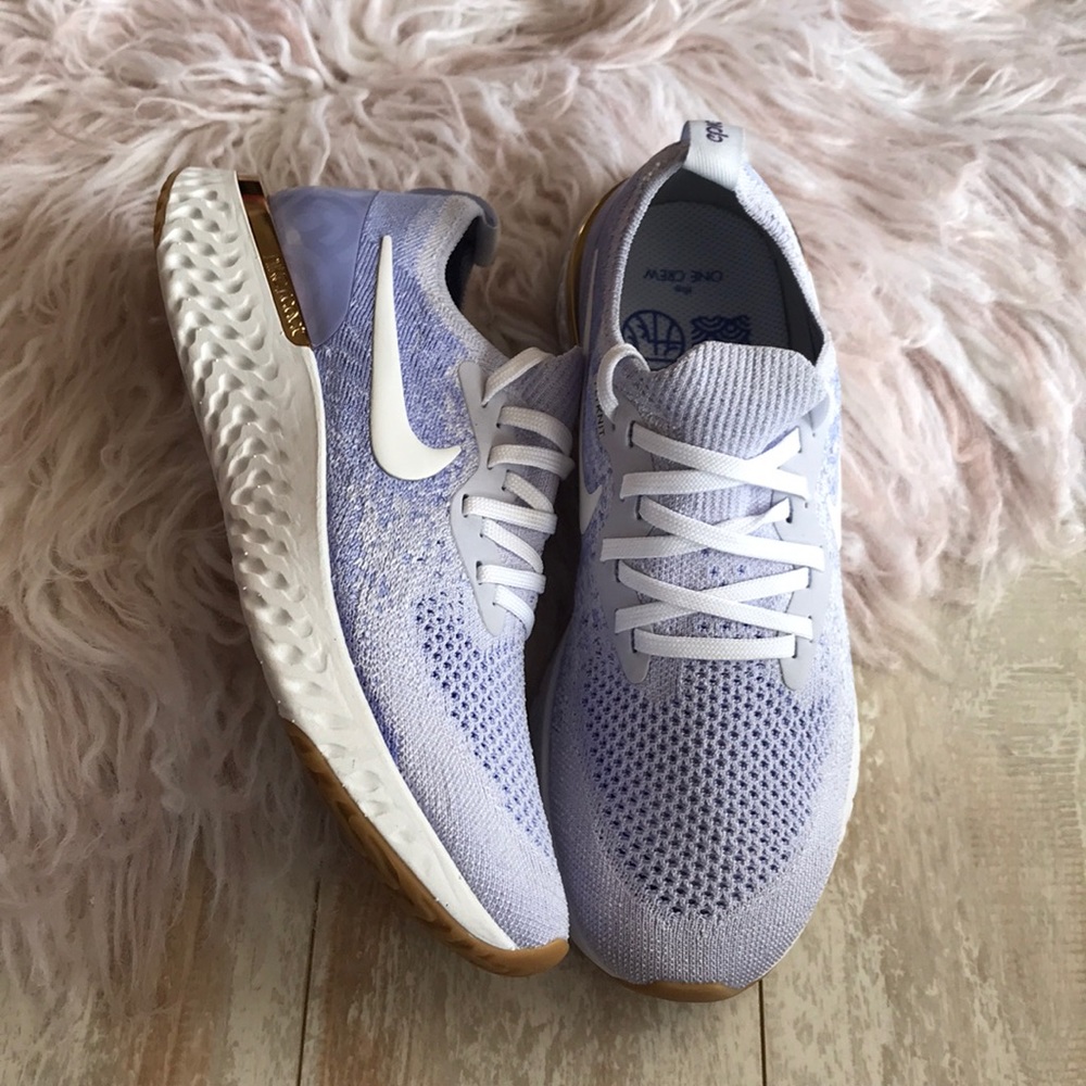 NWT Nike ID epic react Custom Lilac Gold - Picture 3 of 8
